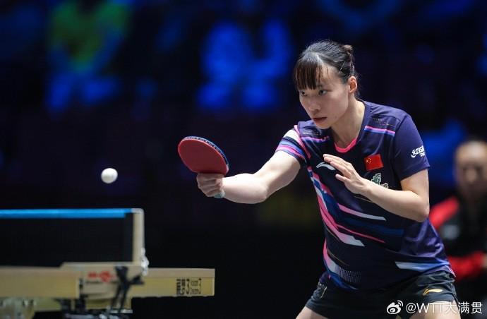 石洵瑶4-0战胜大藤沙月，晋级WTT欧洲大满贯半决赛